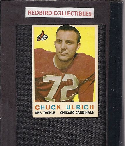 1959 Topps #57 Chuck Ulrich CARDINALS  G/  