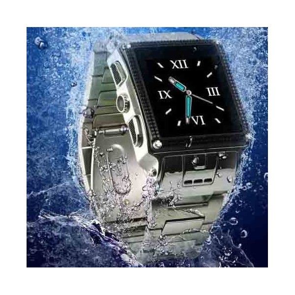 New Waterproof Watch Phone with Camera +MP4 player,JAVA,Touch 