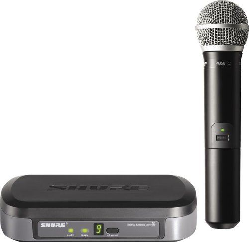 Shure PG24/PG58 (M7) Wireless Handheld Vocal Mic System 42406138437 
