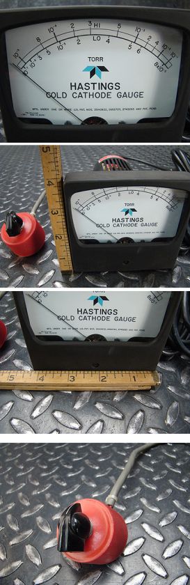 Hastings Cold Cathode Shielded Gauge NV 77  