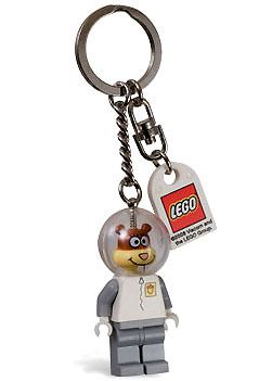 NEW* LEGO Spongebob SANDY SPACESUIT Key Chain 852240  
