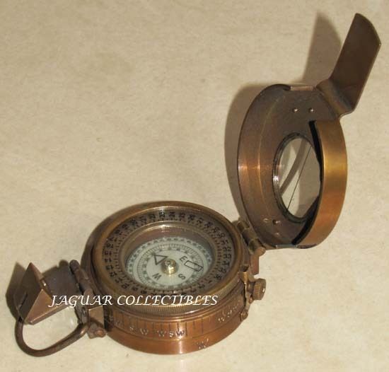 MK III BRASS PRISMATIC COMPASS T G. Co Ltd, London 1941  