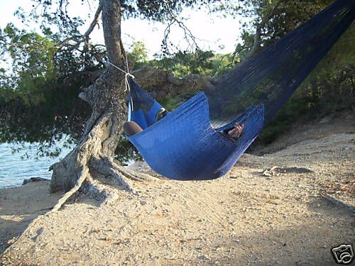 NEW Camping Hammock mexican Triple Hängematte Mexikaner  