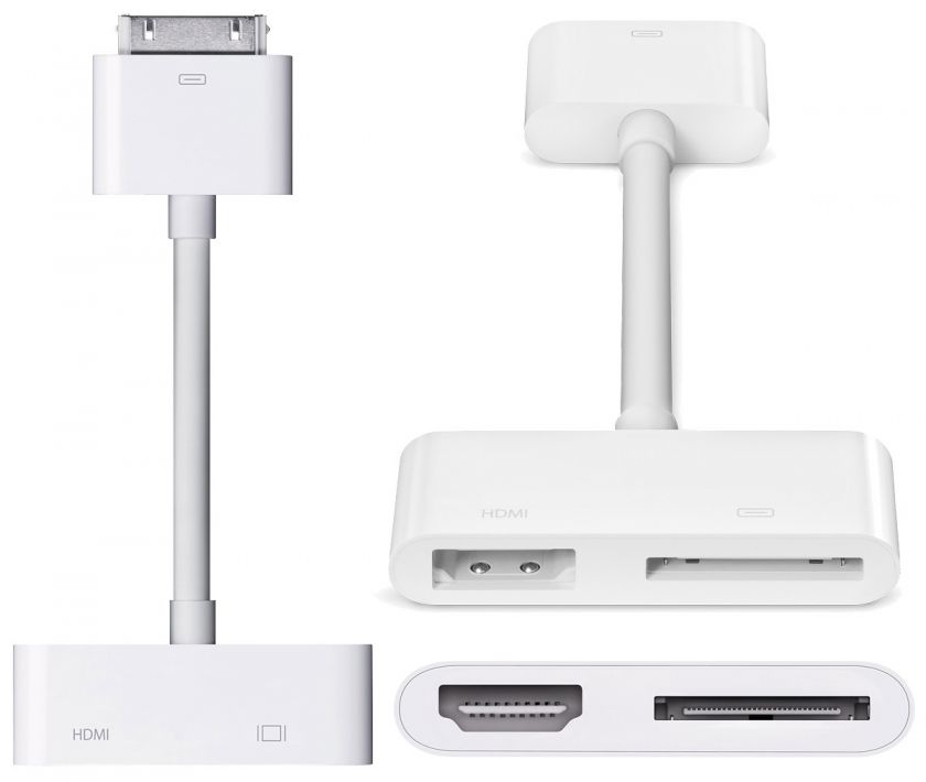 Apples Digital HDMI Adapter for iPad 2/iPad/iPhone/iPod  