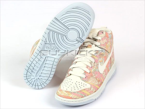   Dunk Hi Skinny PREM Sail/Aura X Liberty London 2011 Classic 386316 103