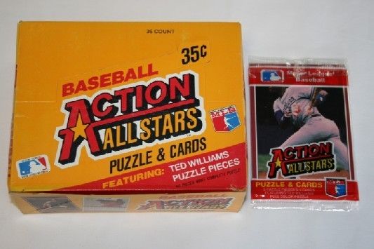 New 1984 Donruss Baseball Box of 36 Packs Action All  
