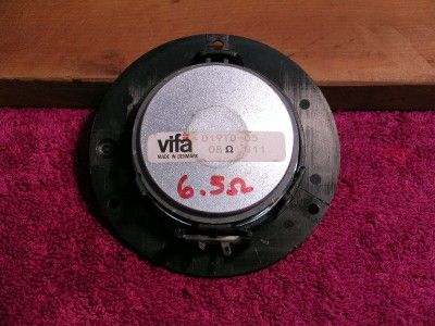 single Vintage Vifa Tweeter D19TD 05 high frequency  