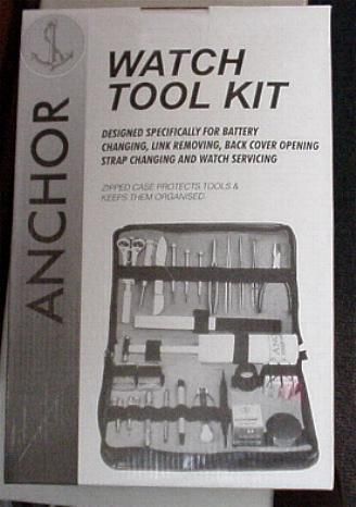 Watchmakers COMPLETE Tool Kit in Leather Bag Free Ship  