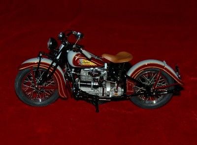   DIE CAST REPLICA 110 HARLEY DAVIDSON INDIAN MOTORCYCLE 1938  