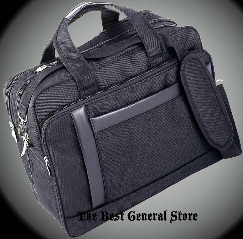16 Nylon Expandable Briefcase/Computer Laptop Bag Expandable Business 