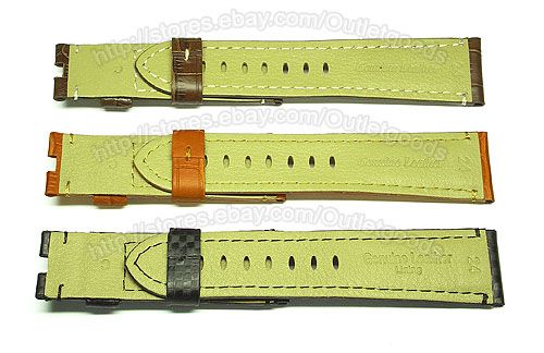 24mm Deployant Buckle Watch Band Strap fit Panerai 44mm  